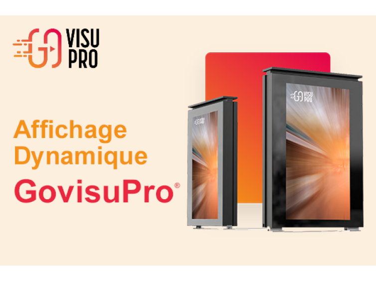 La solution d’affichage dynamique GovisuPro® entre au catalogue ACTN !