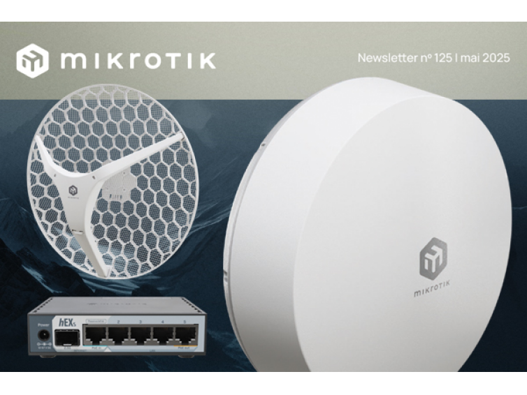 Téléchargez la dernière Newsletter Mikrotik !