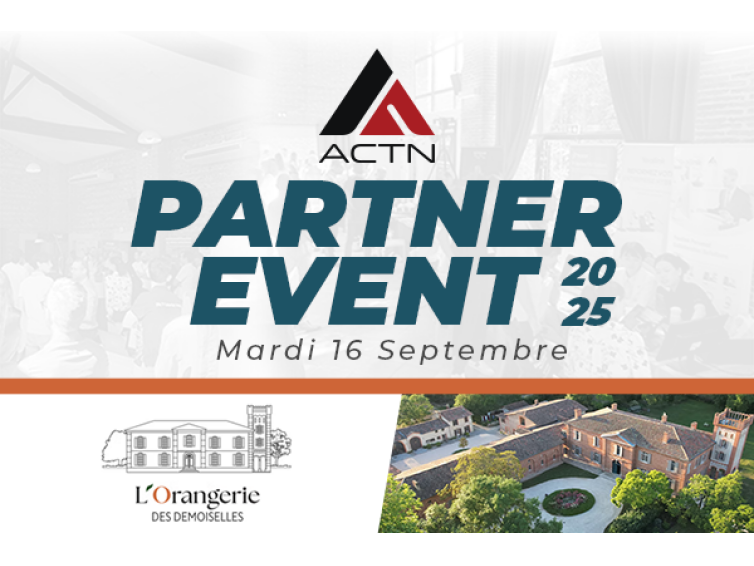 Inscrivez-vous au Partner Event ACTN 2025 à Toulouse !