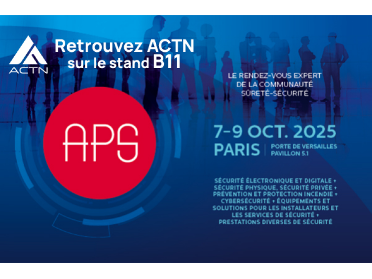 ACTN au Salon APS 2025 : Venez nous rencontrer à Paris !