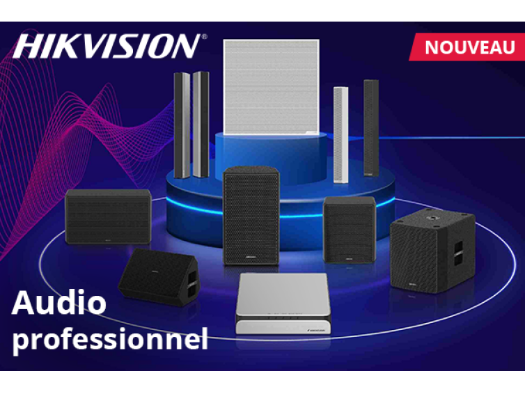 Découvrez le système audio professionnel de Hikvision !