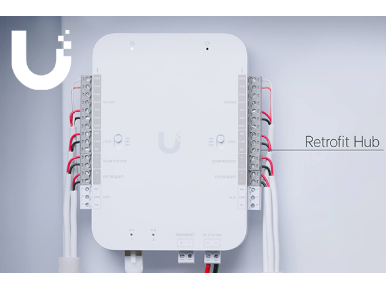 Ubiquiti Retrofit Hub : moderniser votre contrôle d’accès sans changer vos câbles.
