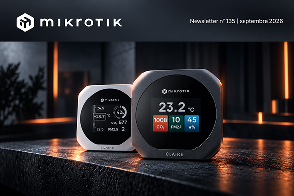 Téléchargez la dernière Newsletter Mikrotik !